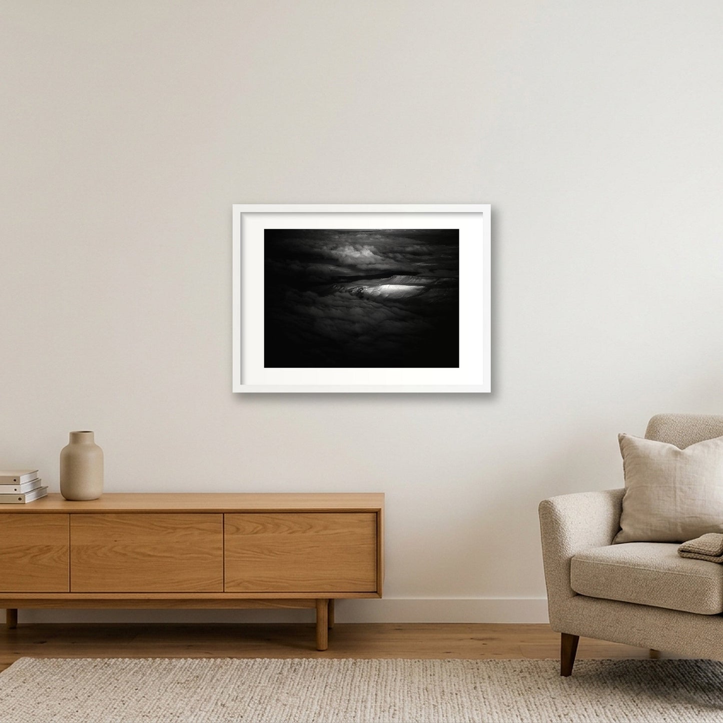 36 — 59×42cm, 23×17" White Frame