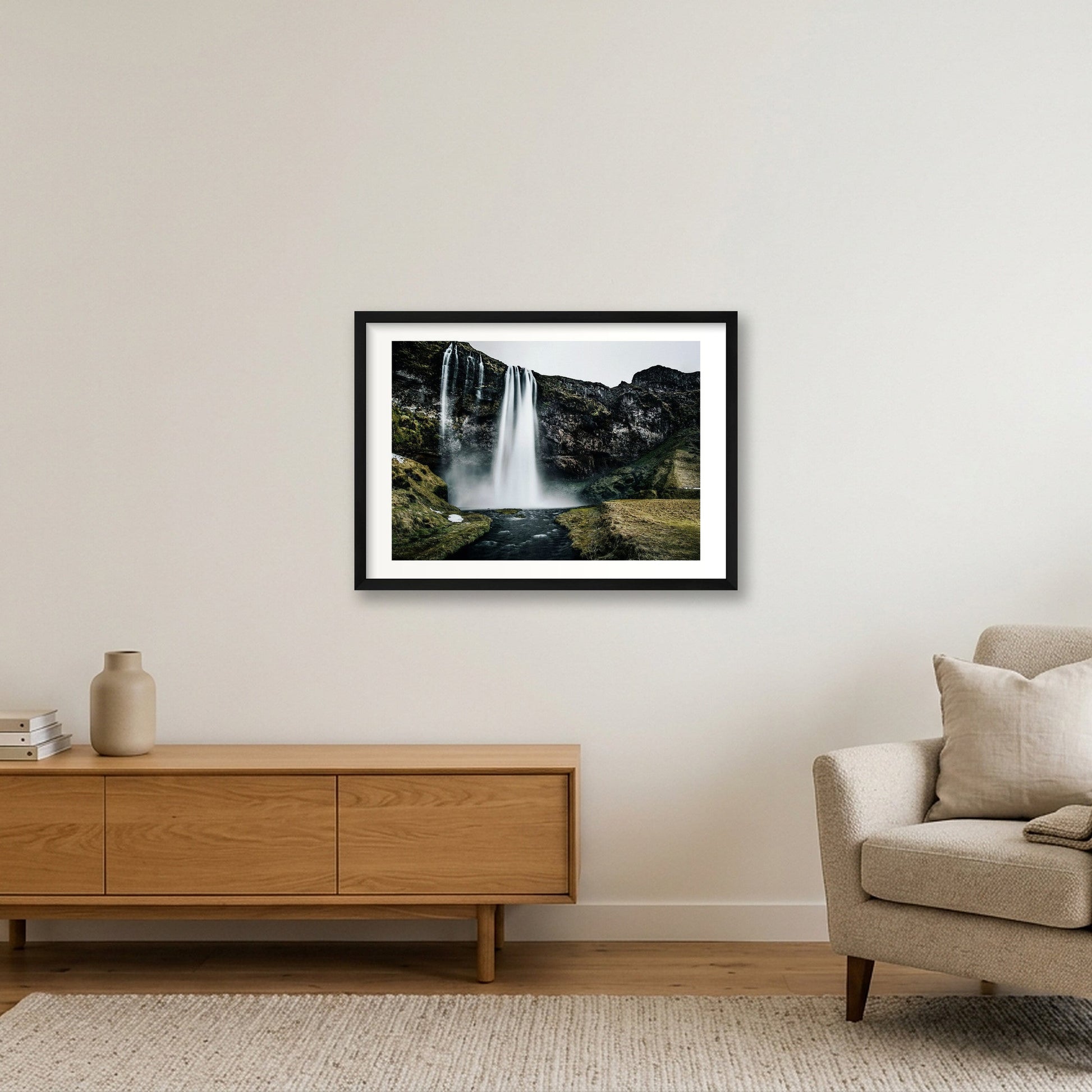 430 — 59×42cm, 23×17" Black Frame