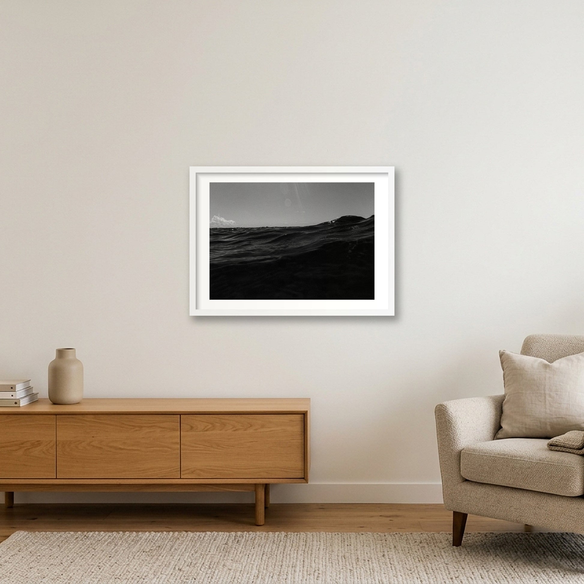 480 — 59×42cm, 23×17" White Frame