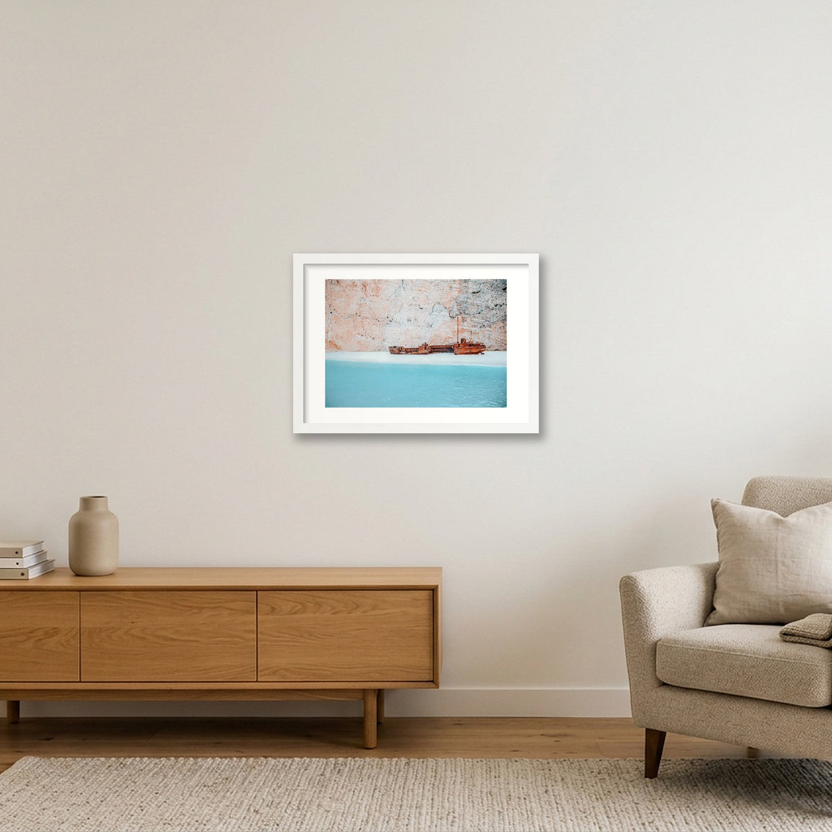 19 — A3 (42×30cm, 17×12") White Frame