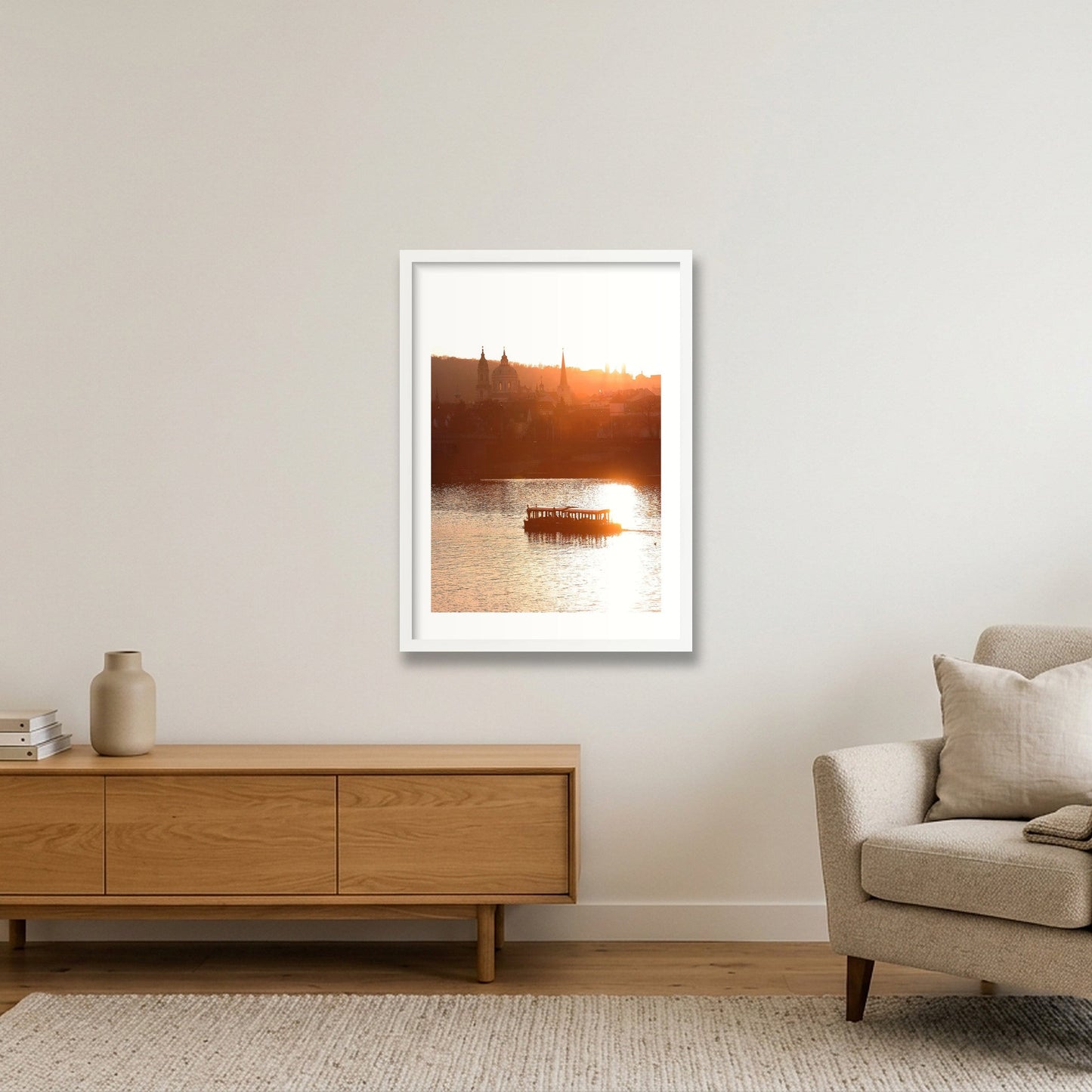 470 — 42×59cm, 17×23" White Frame
