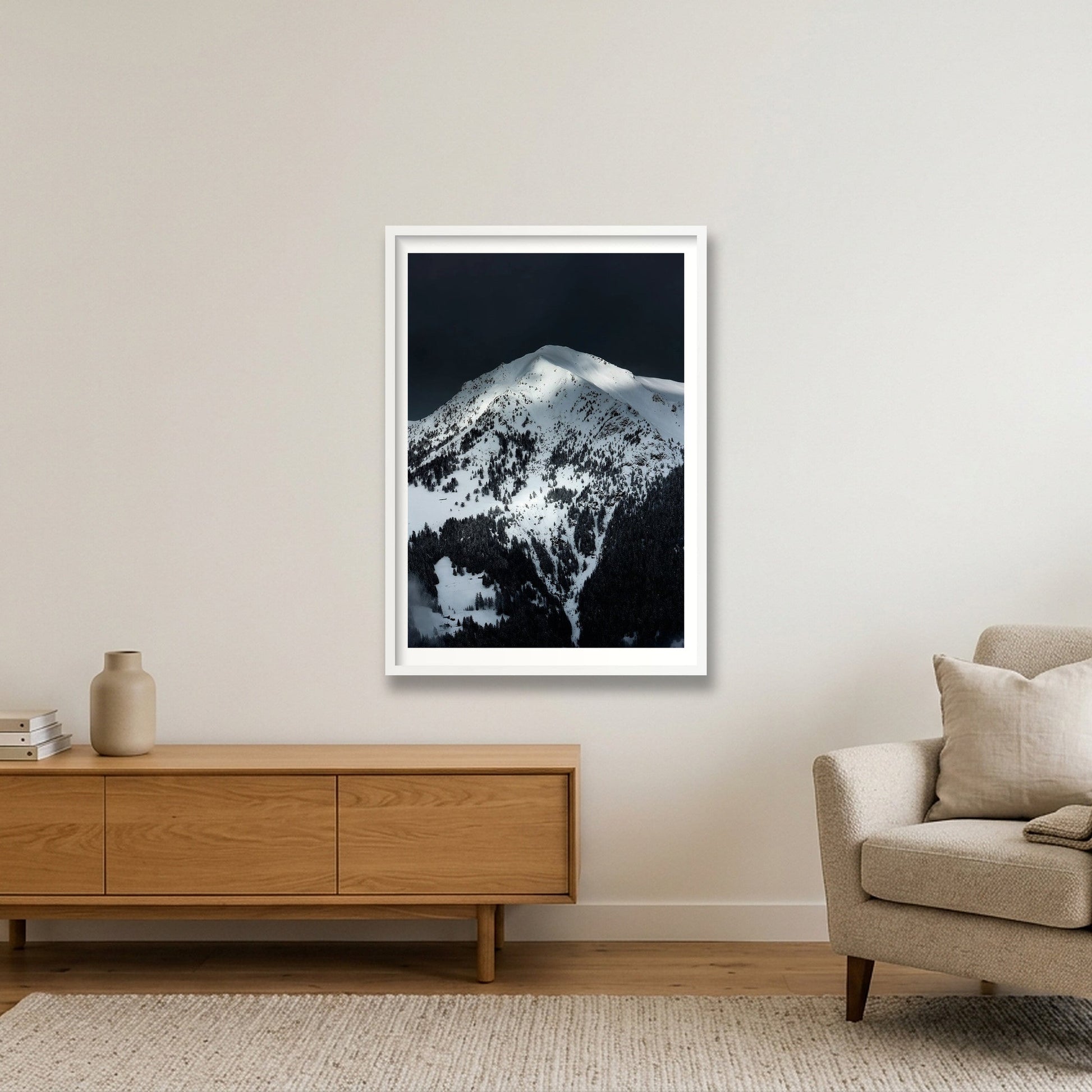 52 — 59×84cm, 23×33" White Frame