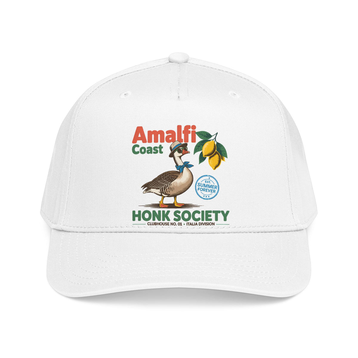 Amalfi Coast Hat Italian Summer Cap Lemon Travel Hat Coastal Vacation Outfit Europe Trip Hat Cute Travel Gift Seaside Style Cap Gift For Him