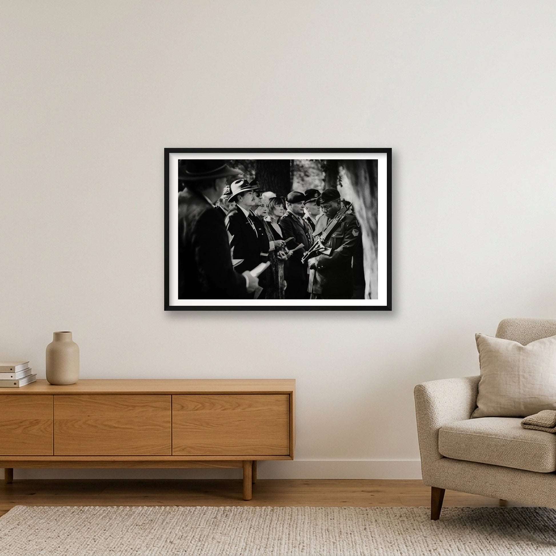 1855  — 84×59cm, 33×23" Black Frame