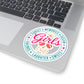 Girls Trip Sticker Beach Vacation Decal Bachelorette Party Favor Best Friend Gift Summer Travel Laptop Decal Girls Cruise Sticker Bridal