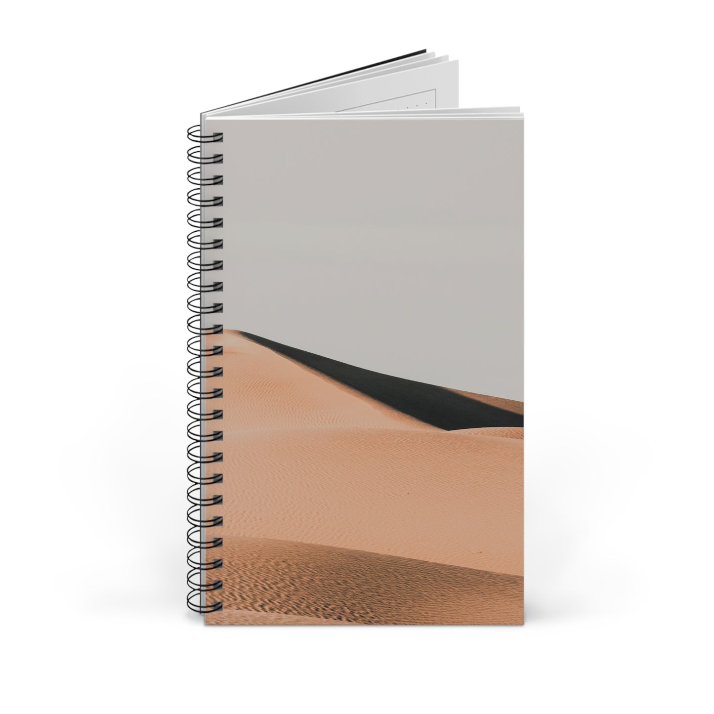 Desert Dunes Journal Minimalist Travel Lined Notebook Neutral Landscape Stationery Adventure Writing Book Gift For Nature Lover Wanderer