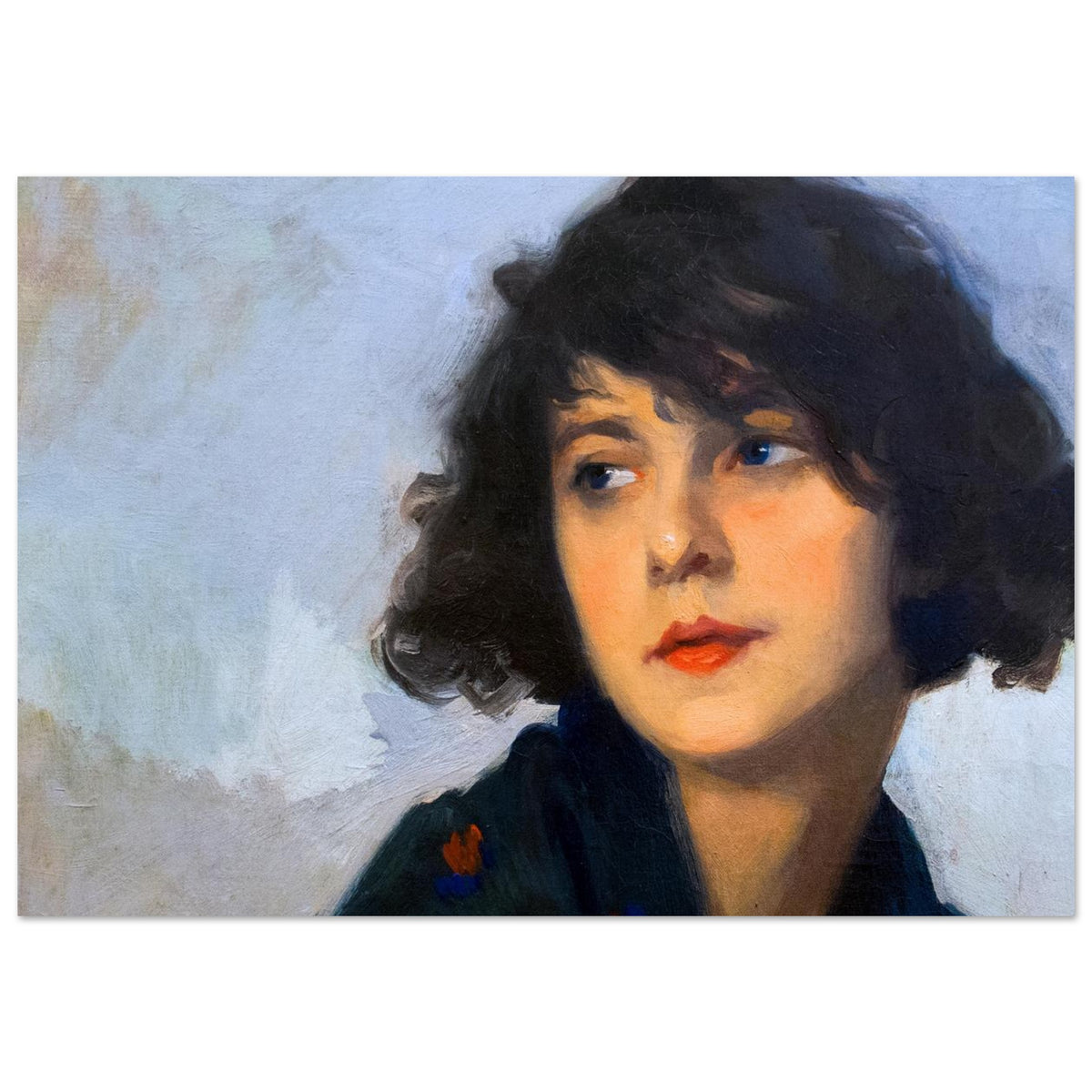 Classic Portrait Wall Art Foam Board Print Fine Art Home Decor Gallery Collector Gift Living Room Bedroom Office Statement Modern Interior