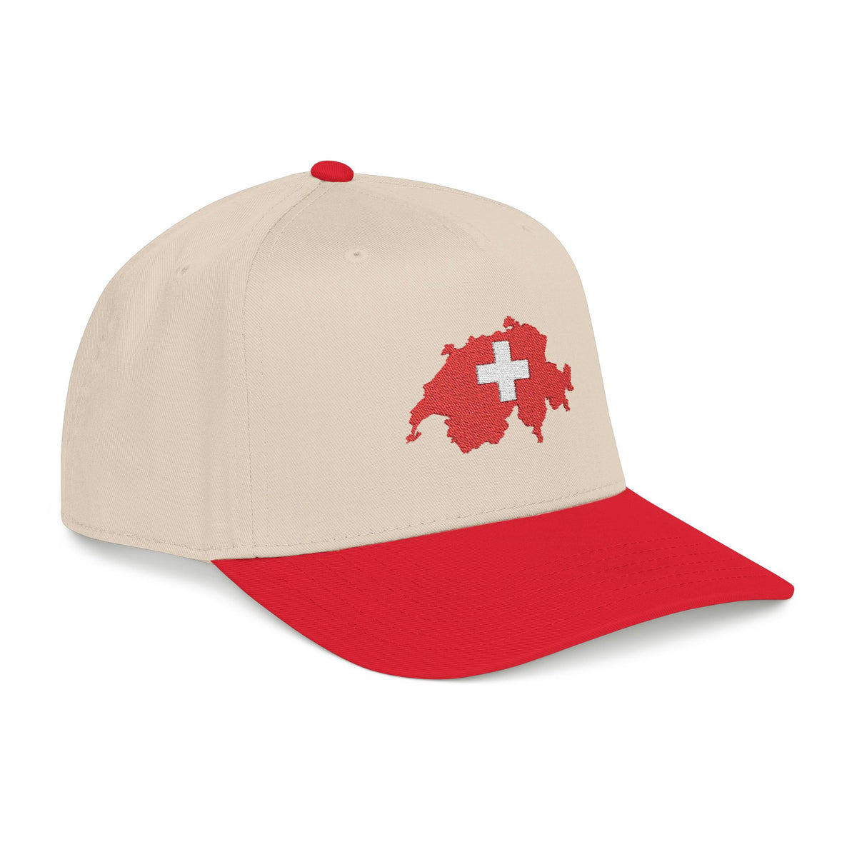 Switzerland Embroidered Hat Gift For Traveler Swiss Flag Baseball Cap Switzerland Souvenir Gift Travel Snapback Alpine Streetwear Gift Him