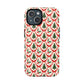 Christmas Tree Phone Case Gift For Sister Magnetic iPhone Cover Holiday Bow Pattern Tough Protective Accessory Winter Style Charm For Her