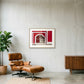 1277  — 80×60cm, 31×24" Oak Frame