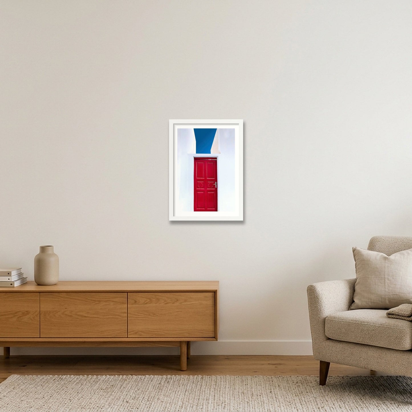 21 — A3 (30×42cm, 12×17") White Frame