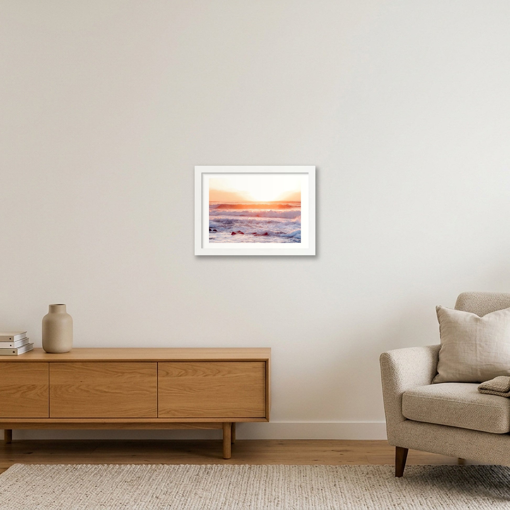 456 — A4 (30×21cm, 12×8") White Frame