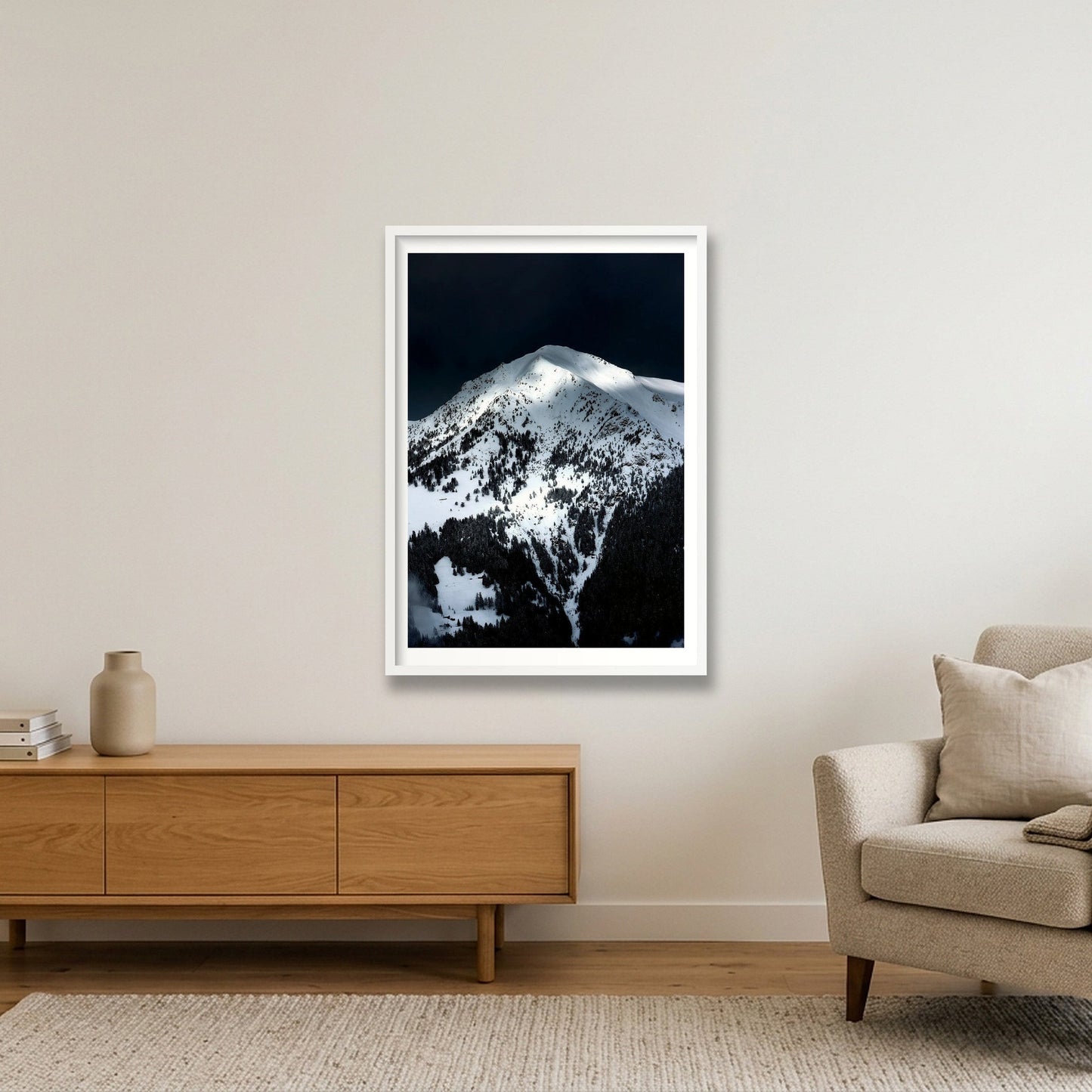 52 — 59×84cm, 23×33" White Frame
