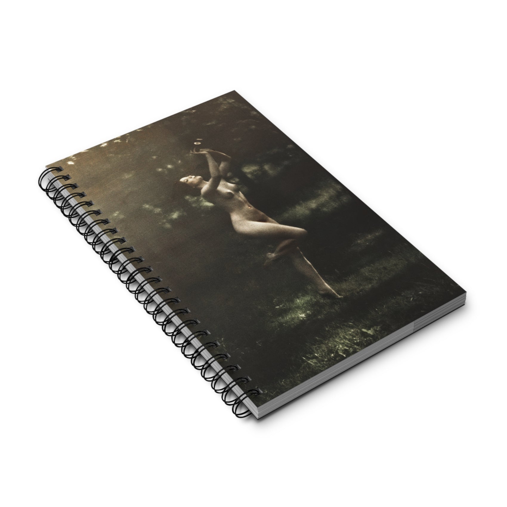Spiral Notebook Dark Academia Gift Writer Desk Companion Literary Journal Gothic Stationery Book Club Present Creative Workspace Diary