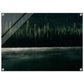 Quartz Lake misty evergreen forest #PD_310 acrylic print display view 3