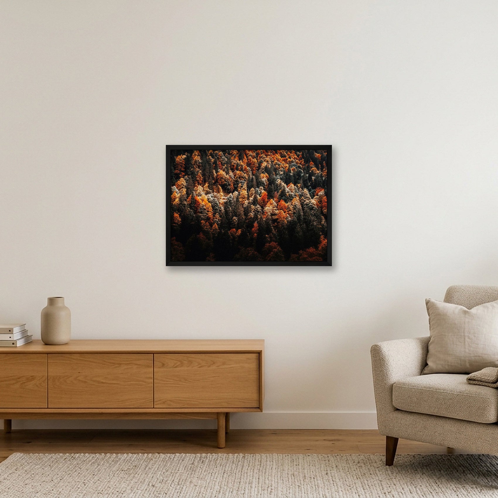 15 — 59×42cm, 23×17" Black Frame
