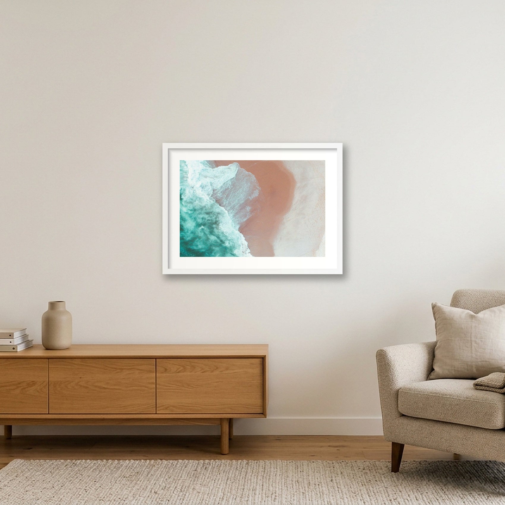 17 — 59×42cm, 23×17" White Frame