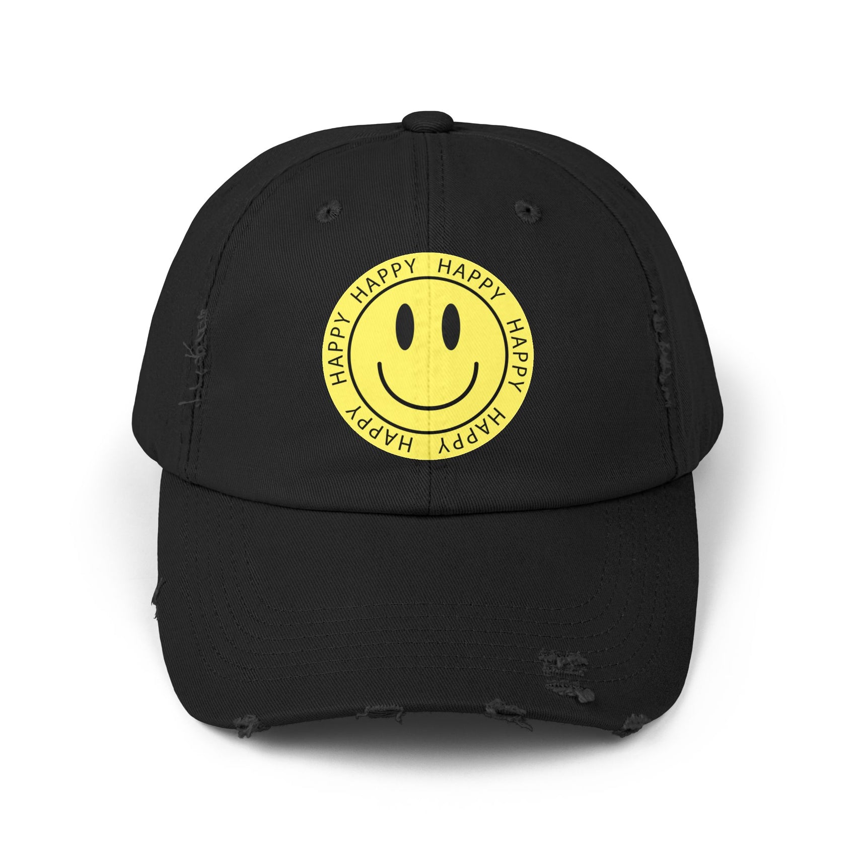 Smiley Face Hat For Festival Outfit Retro Streetwear Happy Aesthetic Fashion Trendy Everyday Casual Style Cap Gift Dad Hat For Summer Outfit