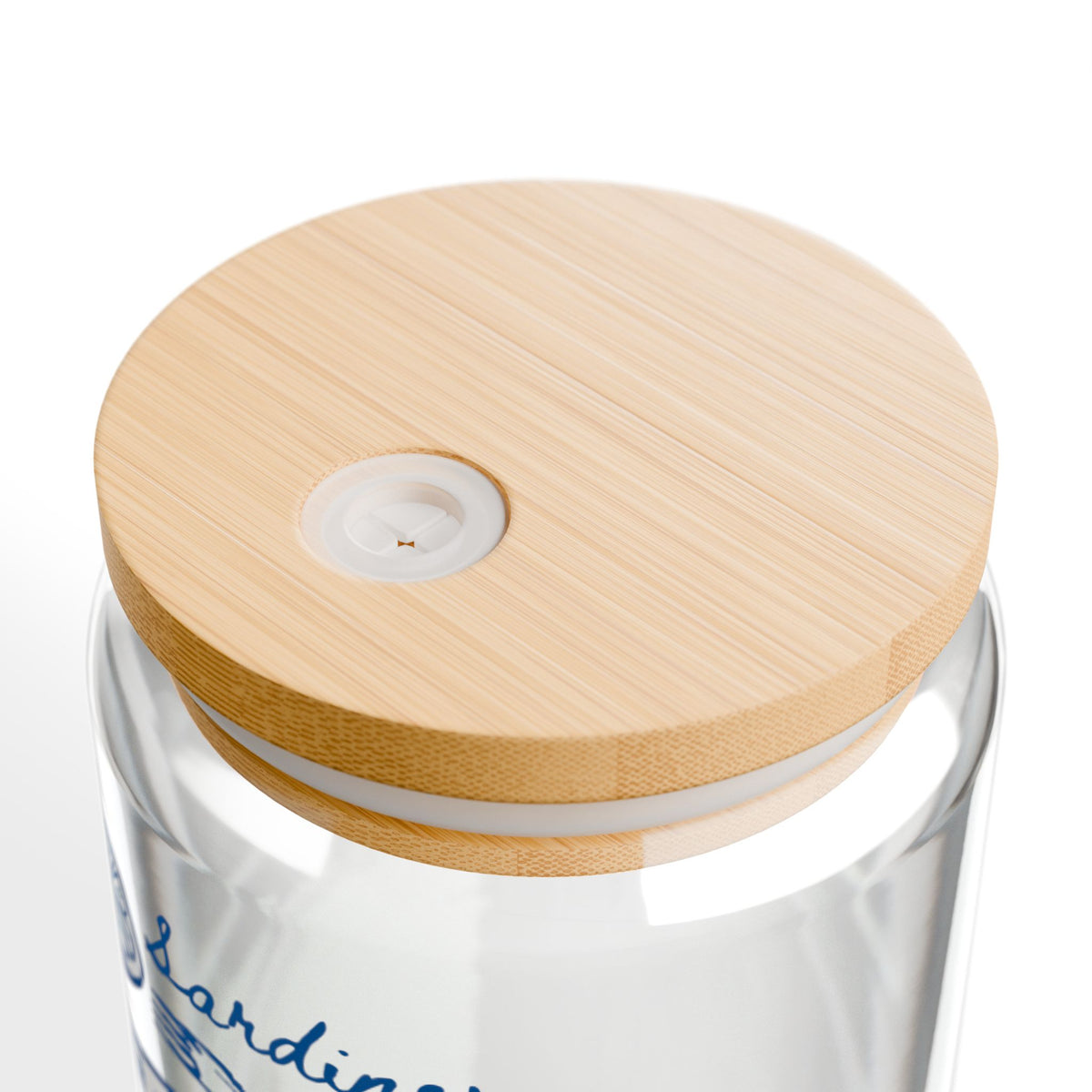 Sardine Glass Cup Coastal Coffee Tumbler Gift For Italy Lover Amalfi Coast Gift Cute Seafood Drinkware Euro Summer Cup