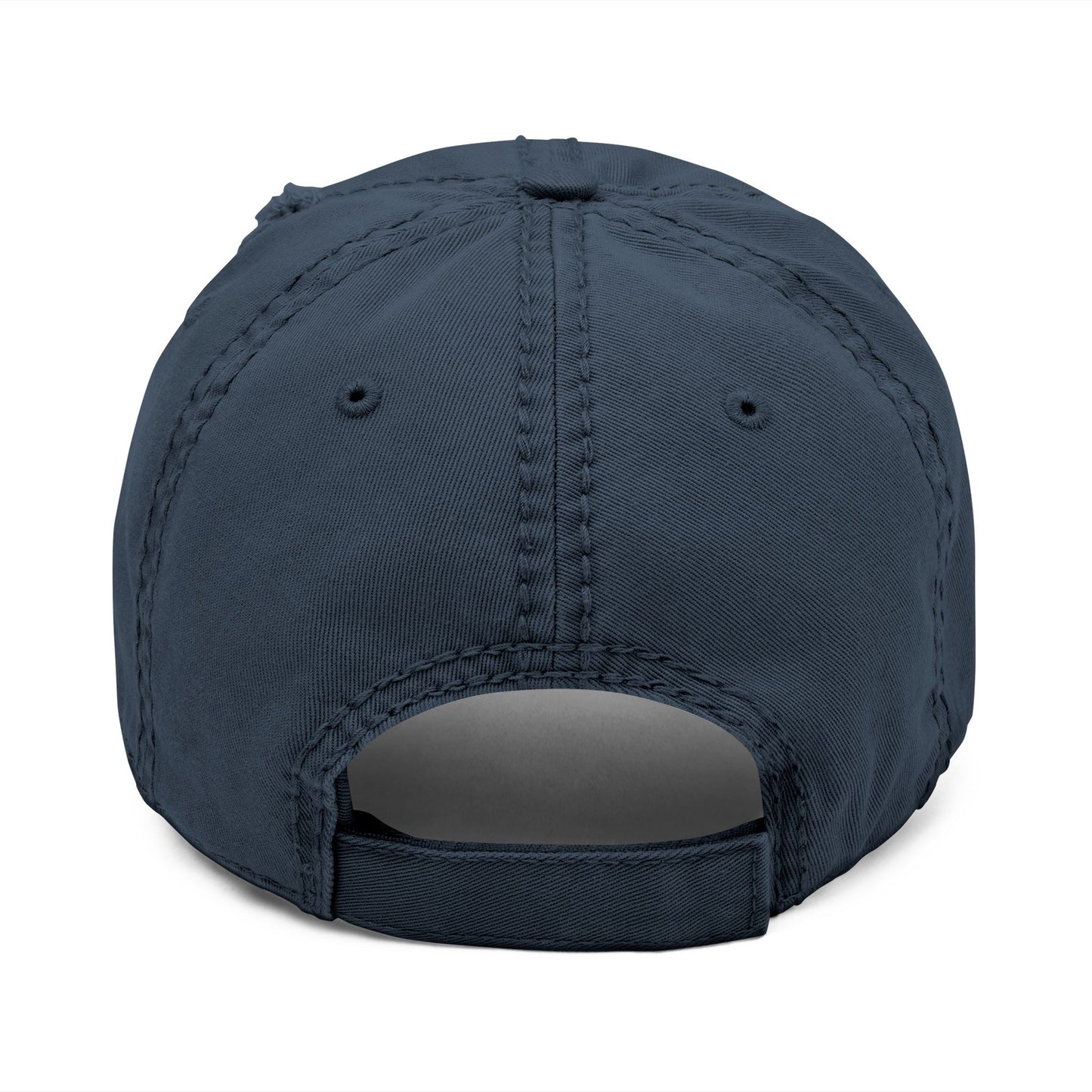 Distressed Dad Hat with Unique Embroidery, Casual Cap for Everyday Wear, Great Gift for Dads and Graduates, Trendy Accessories, [...]