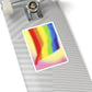 Rainbow Gradient Sticker For Laptop Decal Gift For Best Friend Aesthetic Pride Journal Accessory Cute Tech Decor Art Lover Birthday Find
