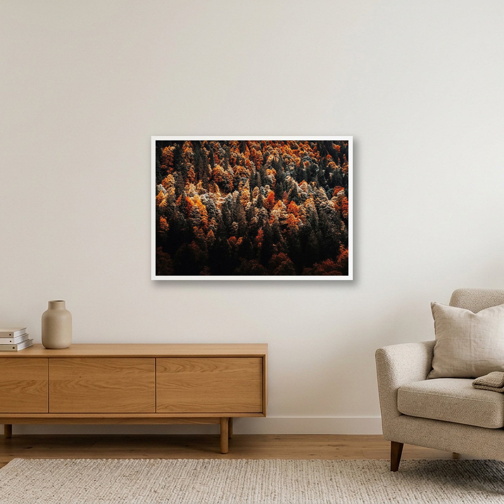 15 — 84×59cm, 33×23" White Frame
