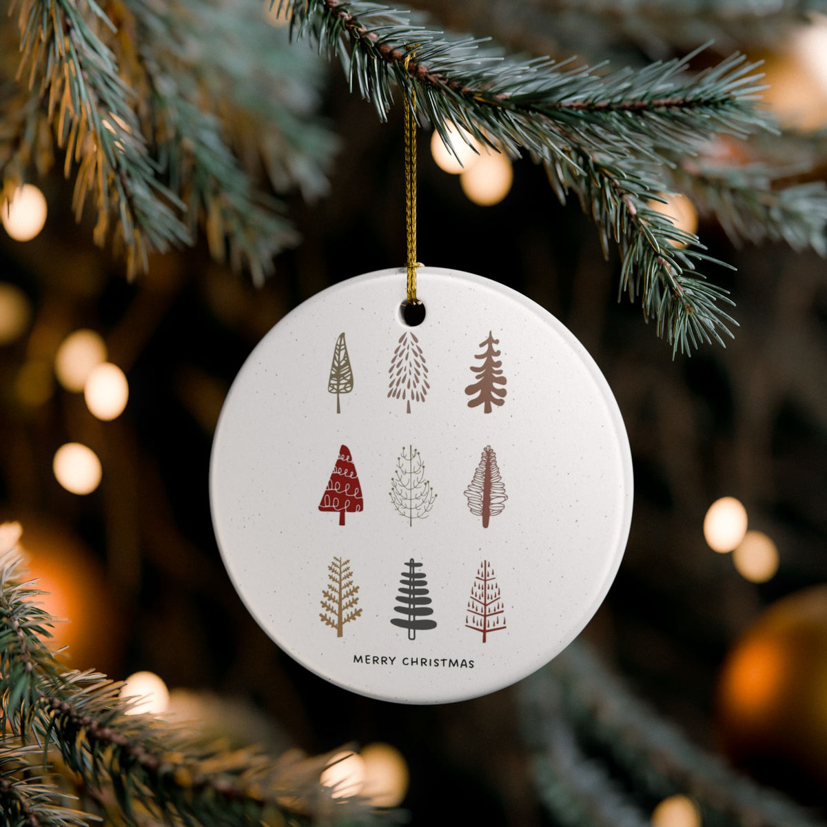 Christmas Ornament Gift For Mom Ornament Scandinavian Tree Hanger Nordic Holiday Decor Boho Xmas Keepsake Modern Farmhouse Tree Decoration