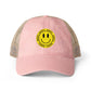 Smiley Face Trucker Hat Happy Cap Aesthetic Hat Cute Summer Hat Mesh Back Cap Gift for Her Trendy Casual Cap Smile Hat