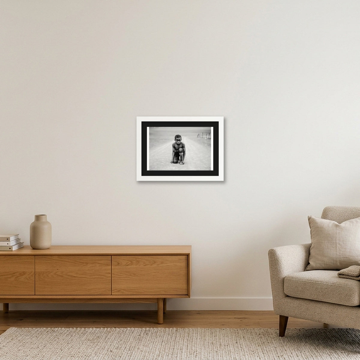 1881 — A4 (30×21cm, 12×8") White Frame
