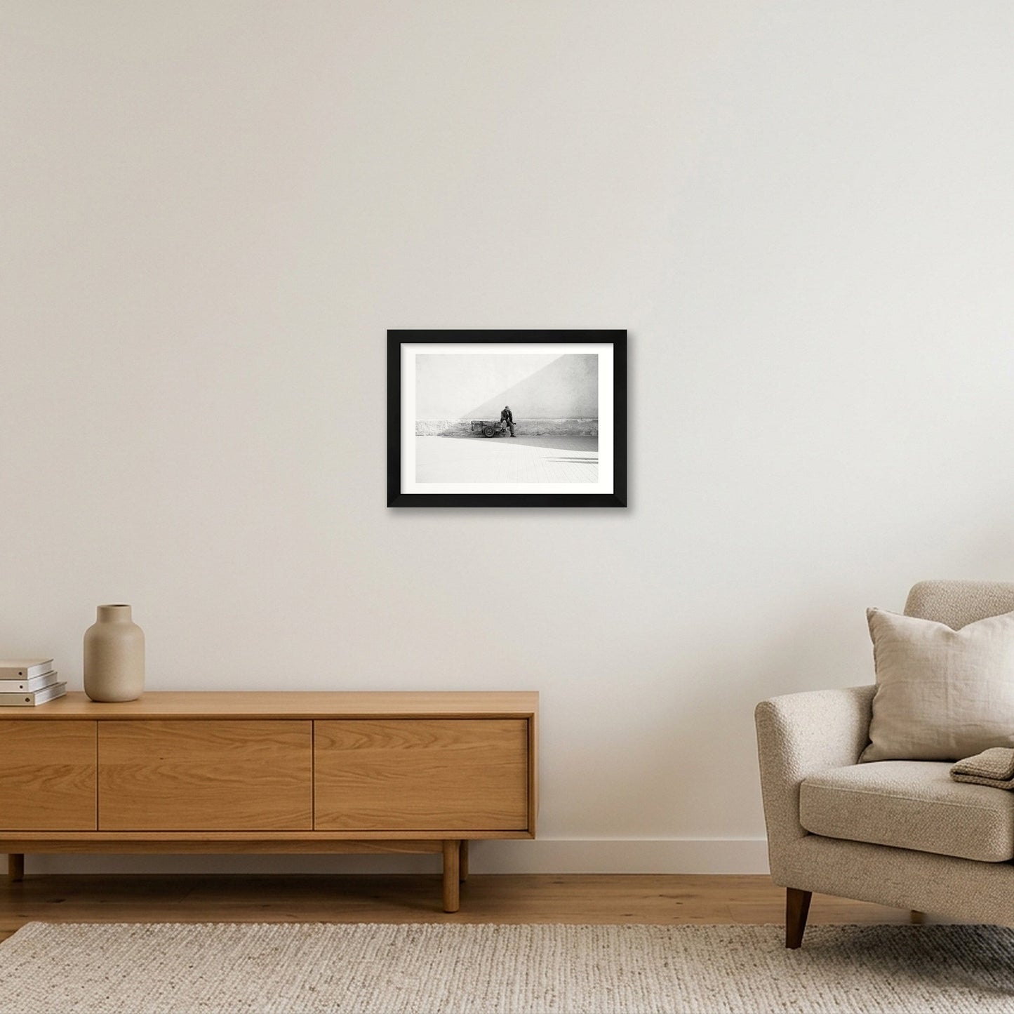 1852 — A4 (30×21cm, 12×8") Black Frame