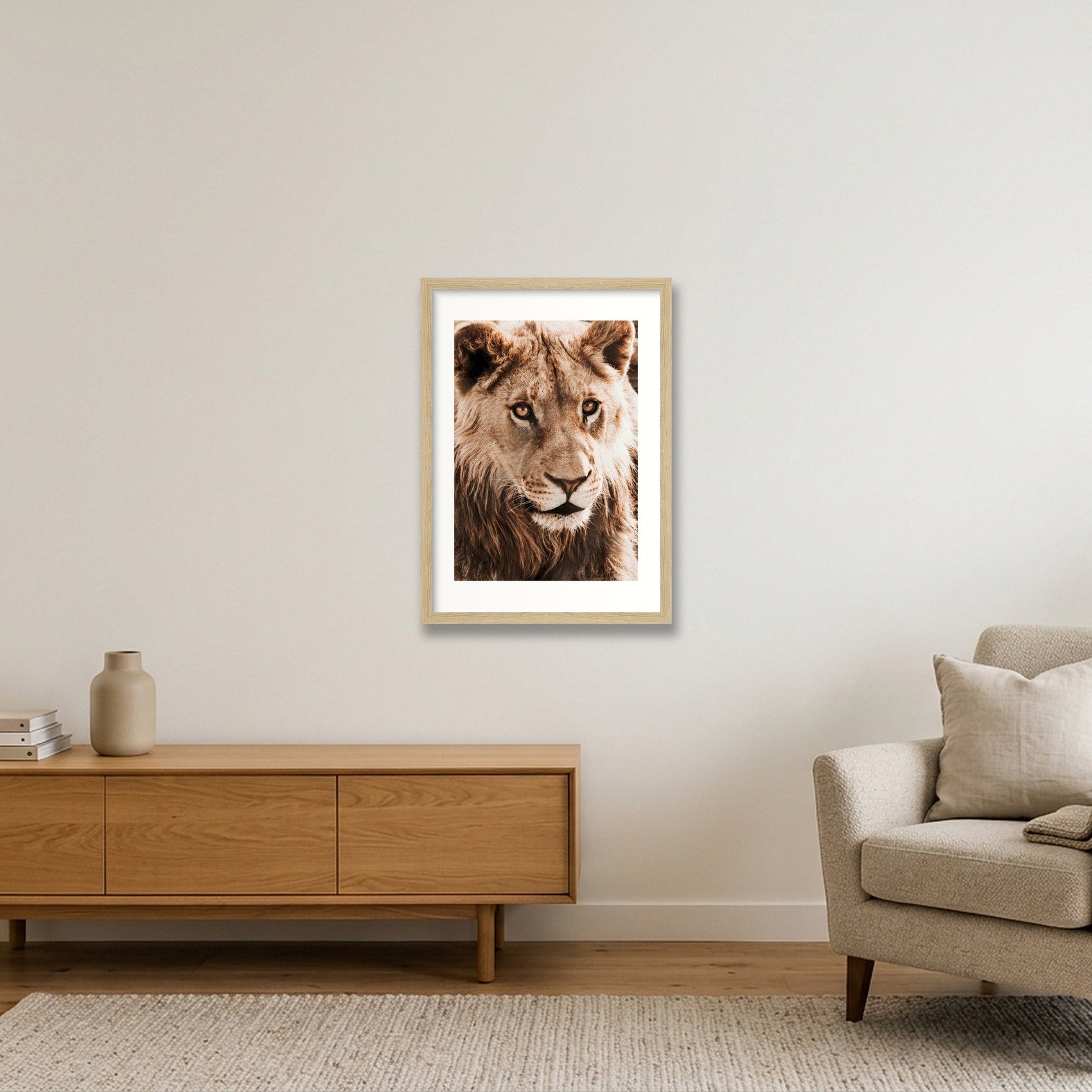1811 — A3 (30×42cm, 12×17") Oak Frame