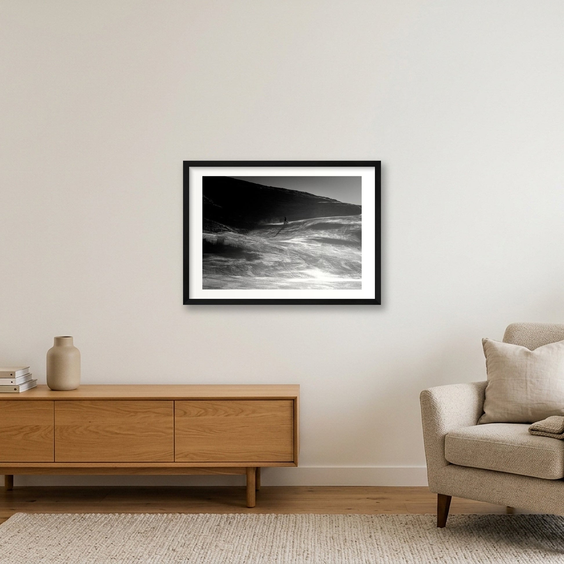 435 — 59×42cm, 23×17" Black Frame