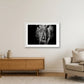 136 — 84×59cm, 33×23" White Frame