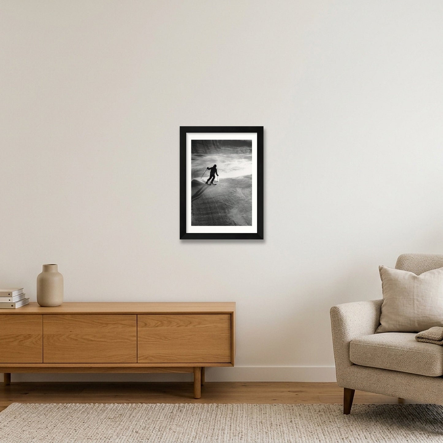 454 — A4 (21×30cm, 8×12") Black Frame