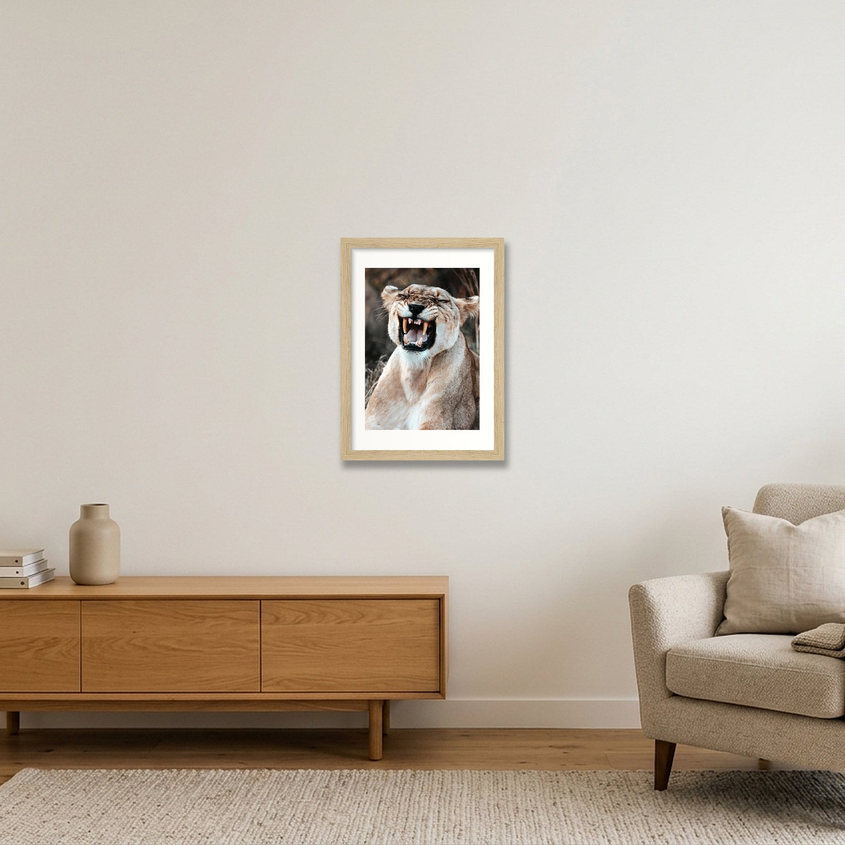 1808 — A4 (21×30cm, 8×12") Oak Frame
