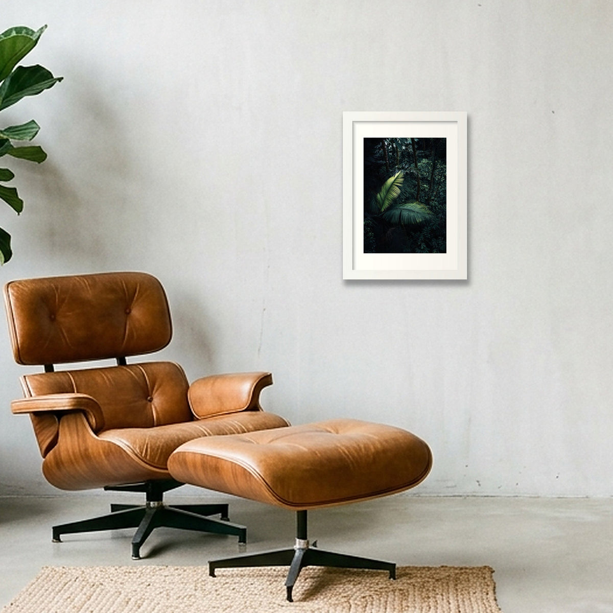 1218 — A4 (21×30cm, 8×12") White Frame
