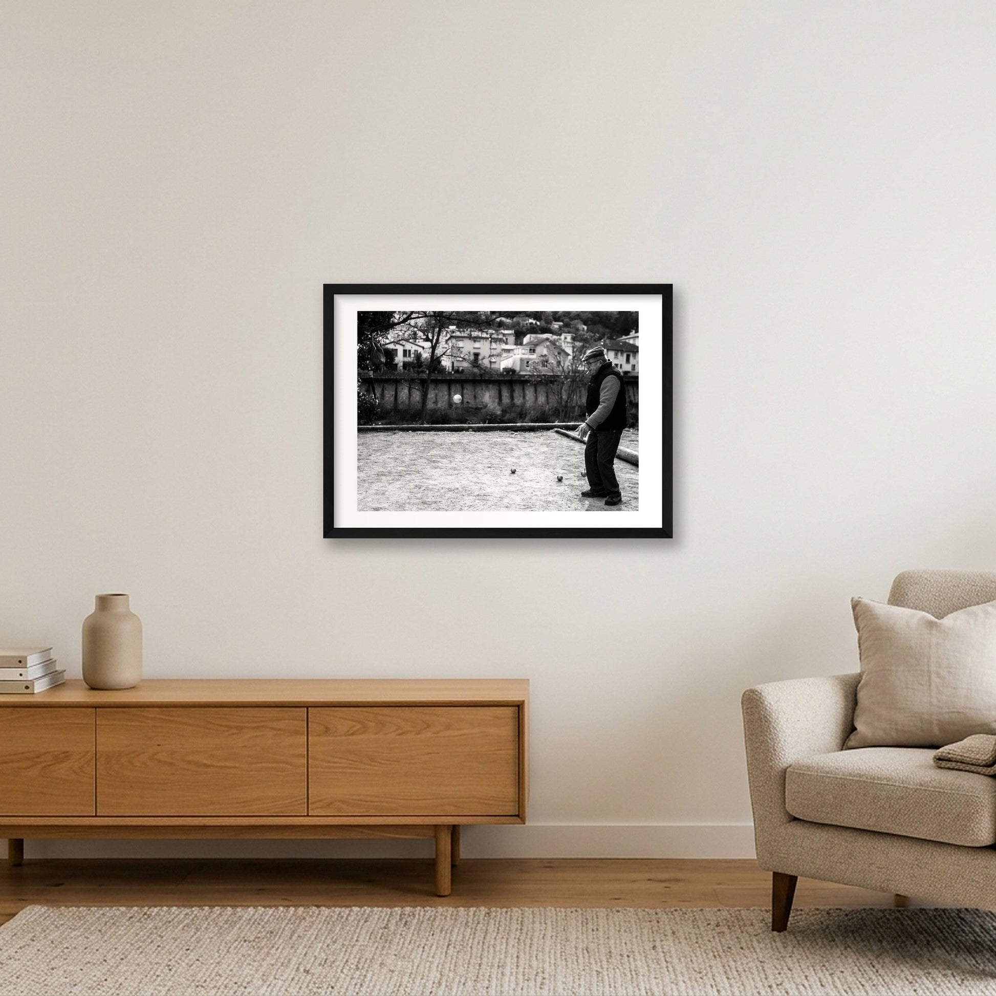 1889 — 59×42cm, 23×17" Black Frame