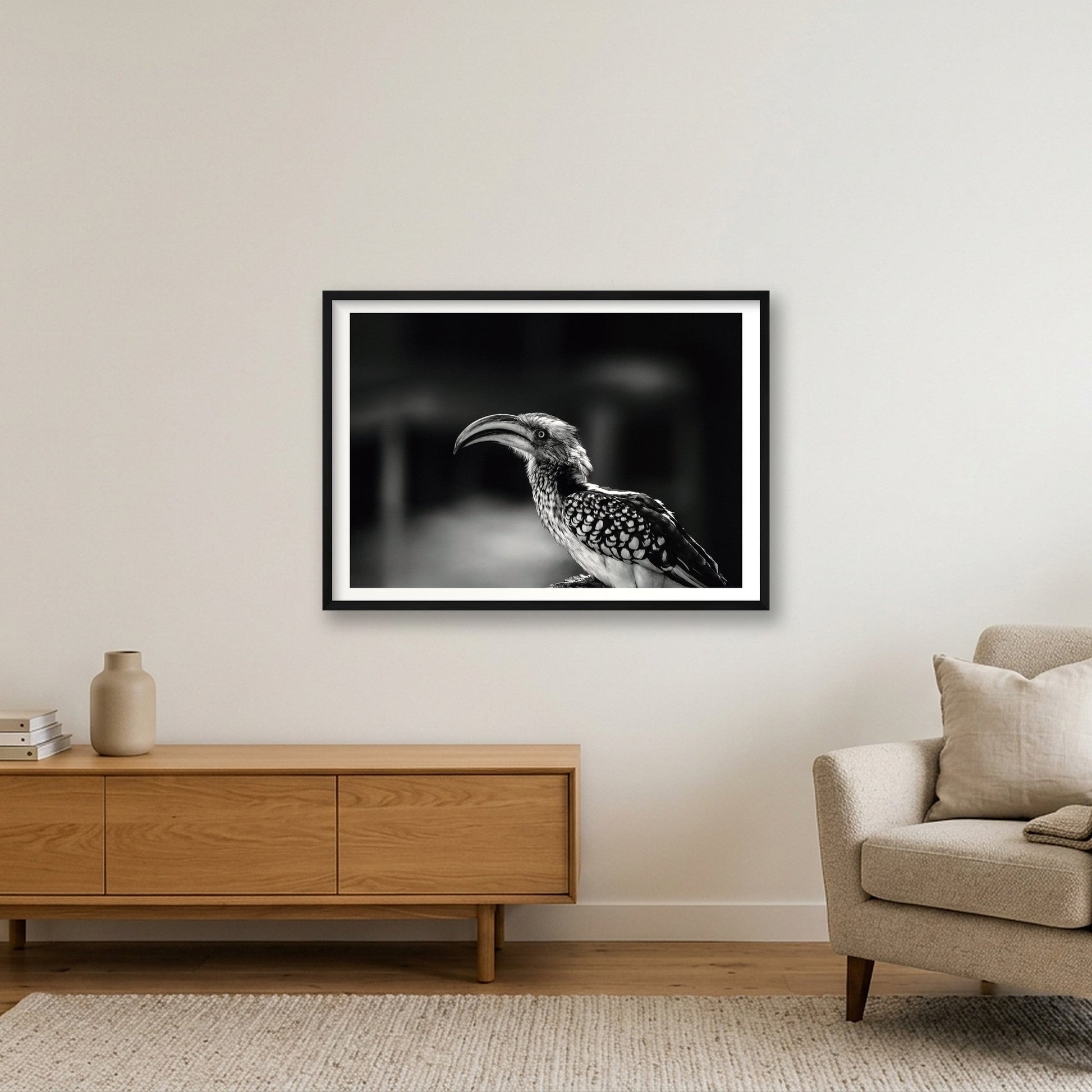 482 — 84×59cm, 33×23" Black Frame