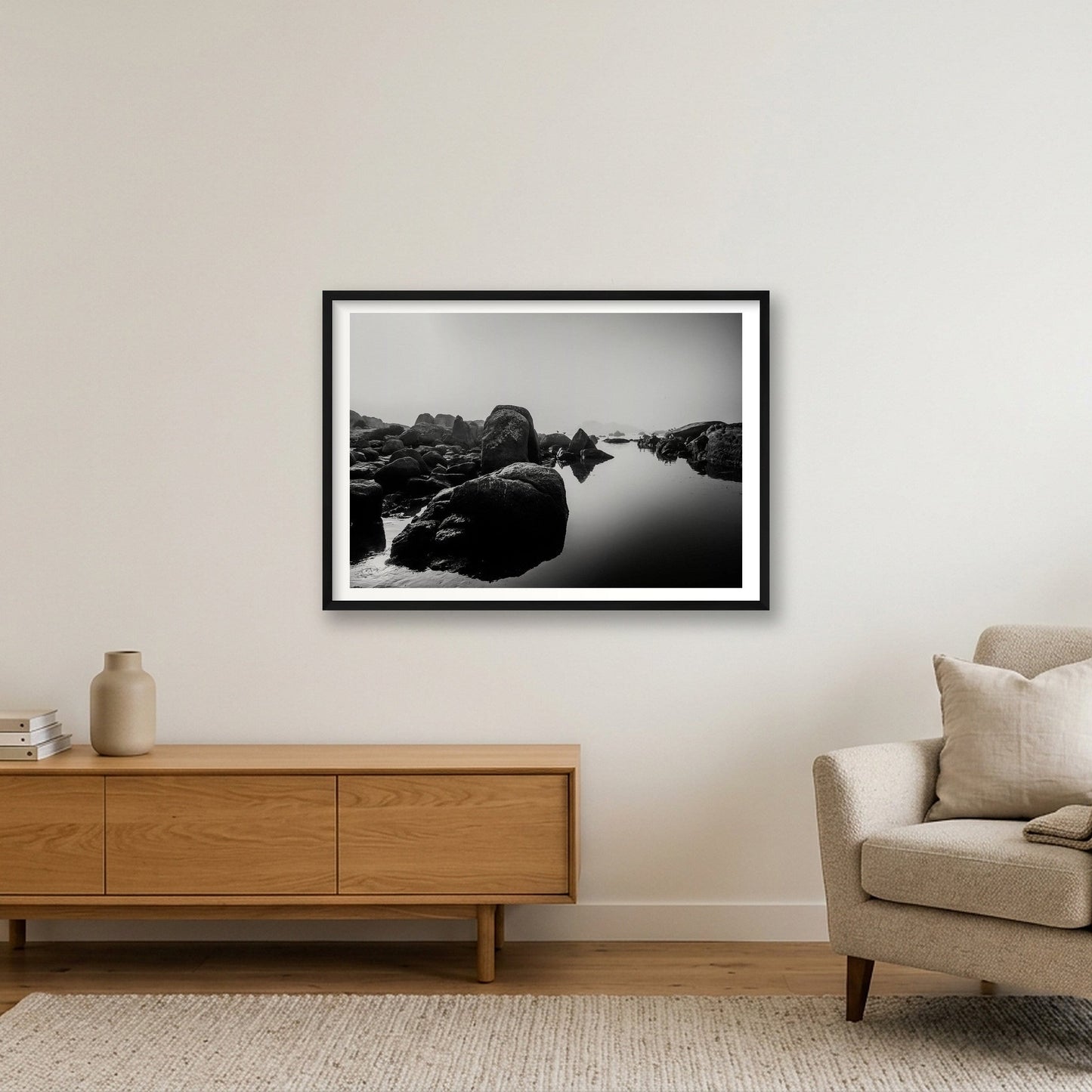 428 — 84×59cm, 33×23" Black Frame
