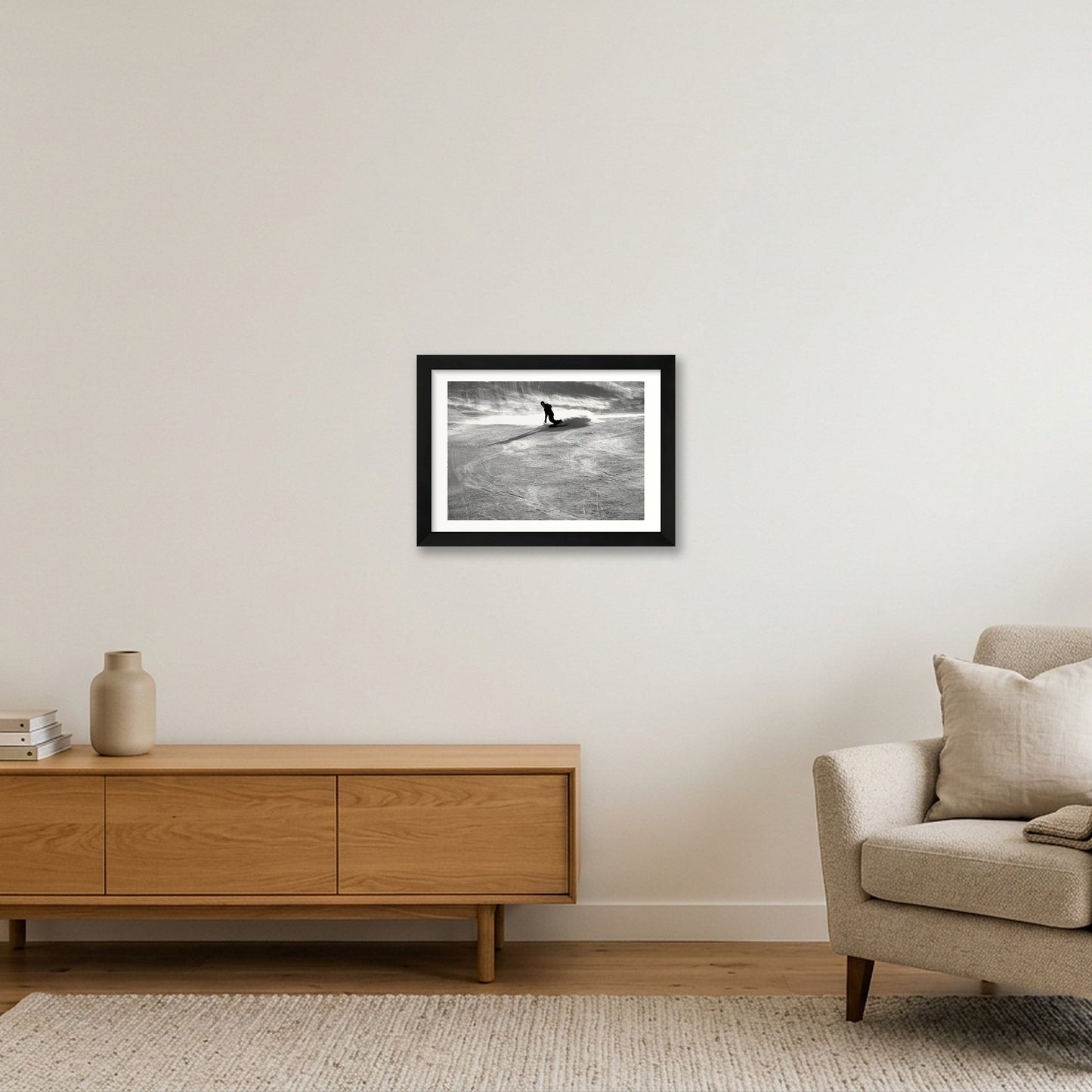 453 — A4 (30×21cm, 12×8") Black Frame