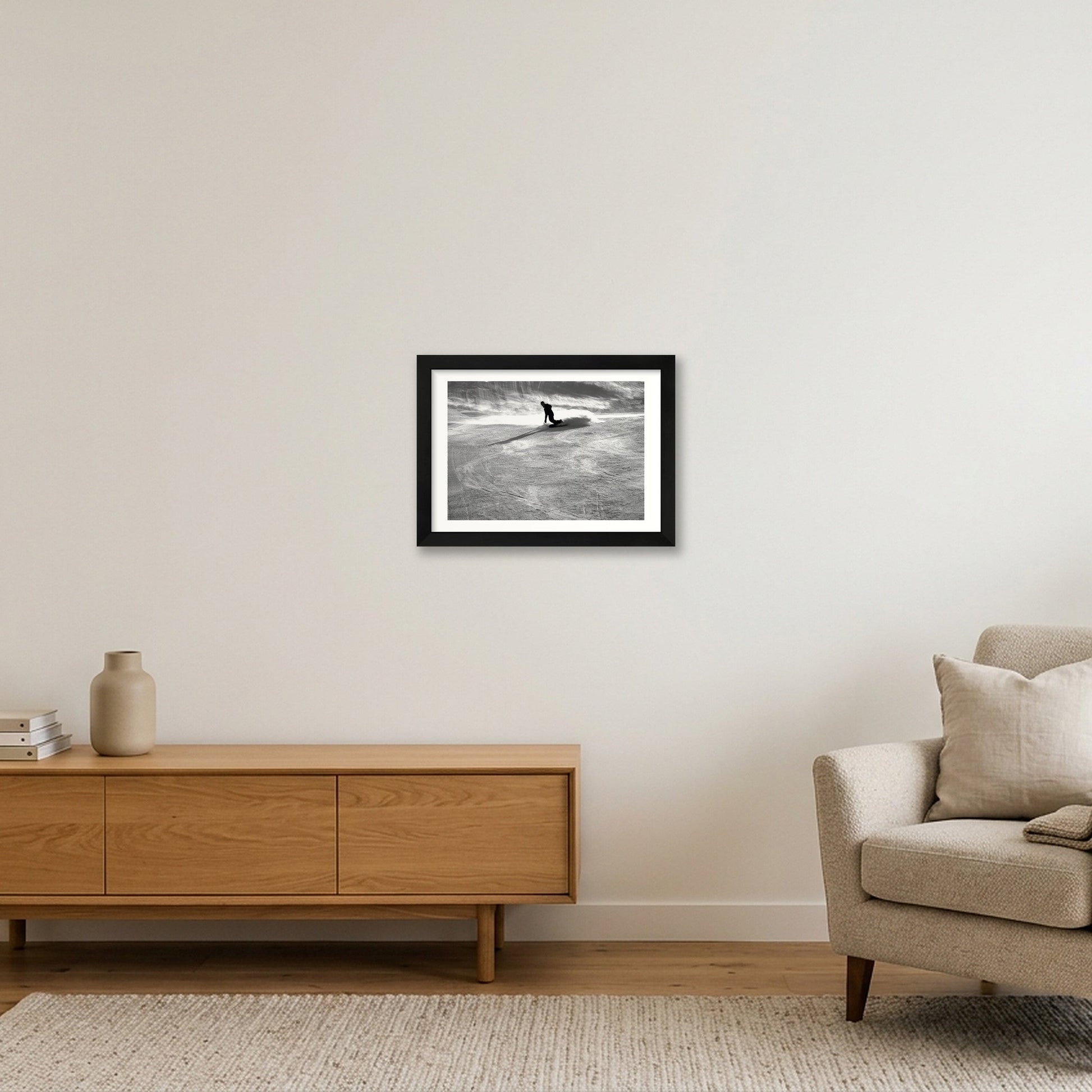 453 — A4 (30×21cm, 12×8") Black Frame