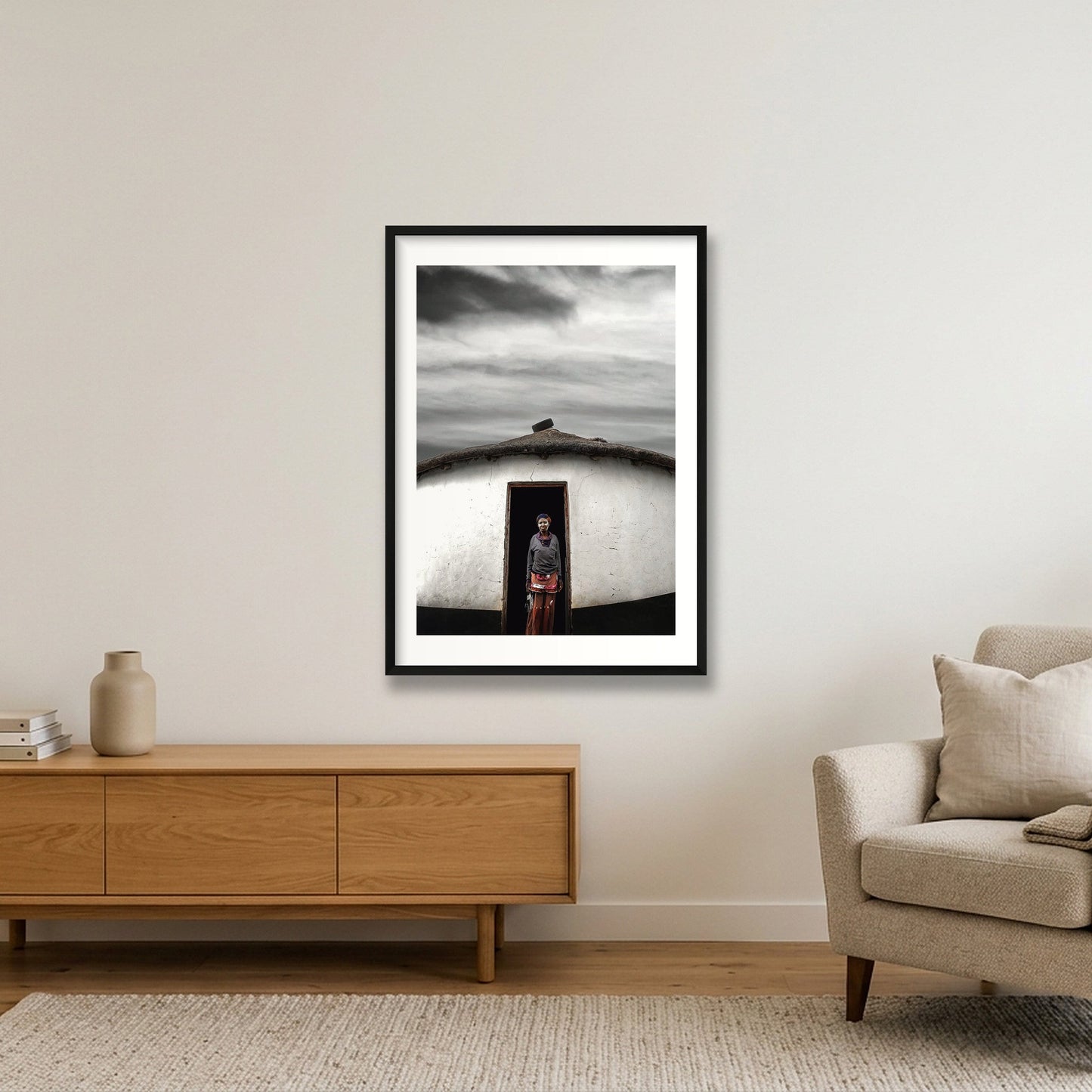 27 — 59×84cm, 23×33" Black Frame