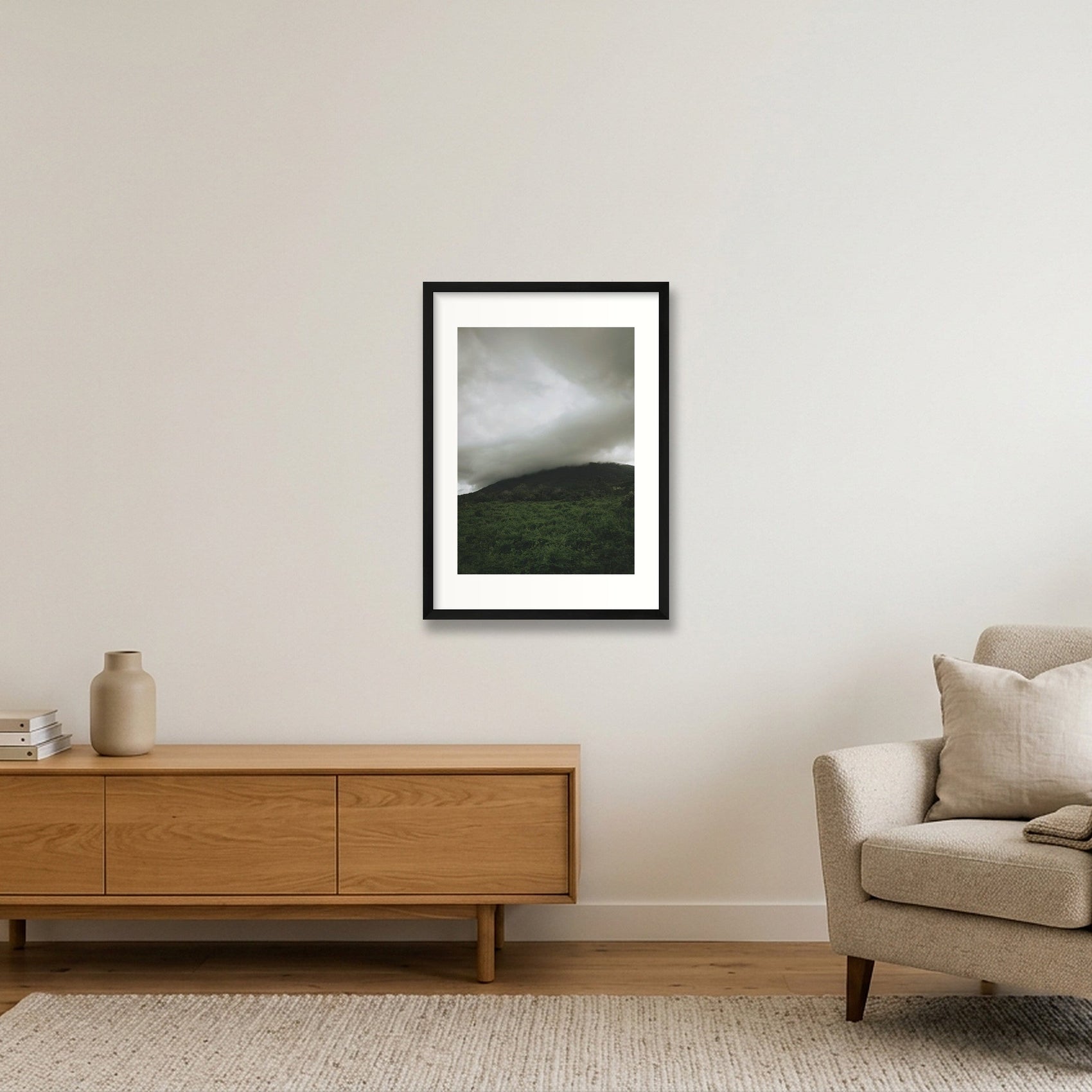 1485 — 42×59cm, 17×23" Black Frame