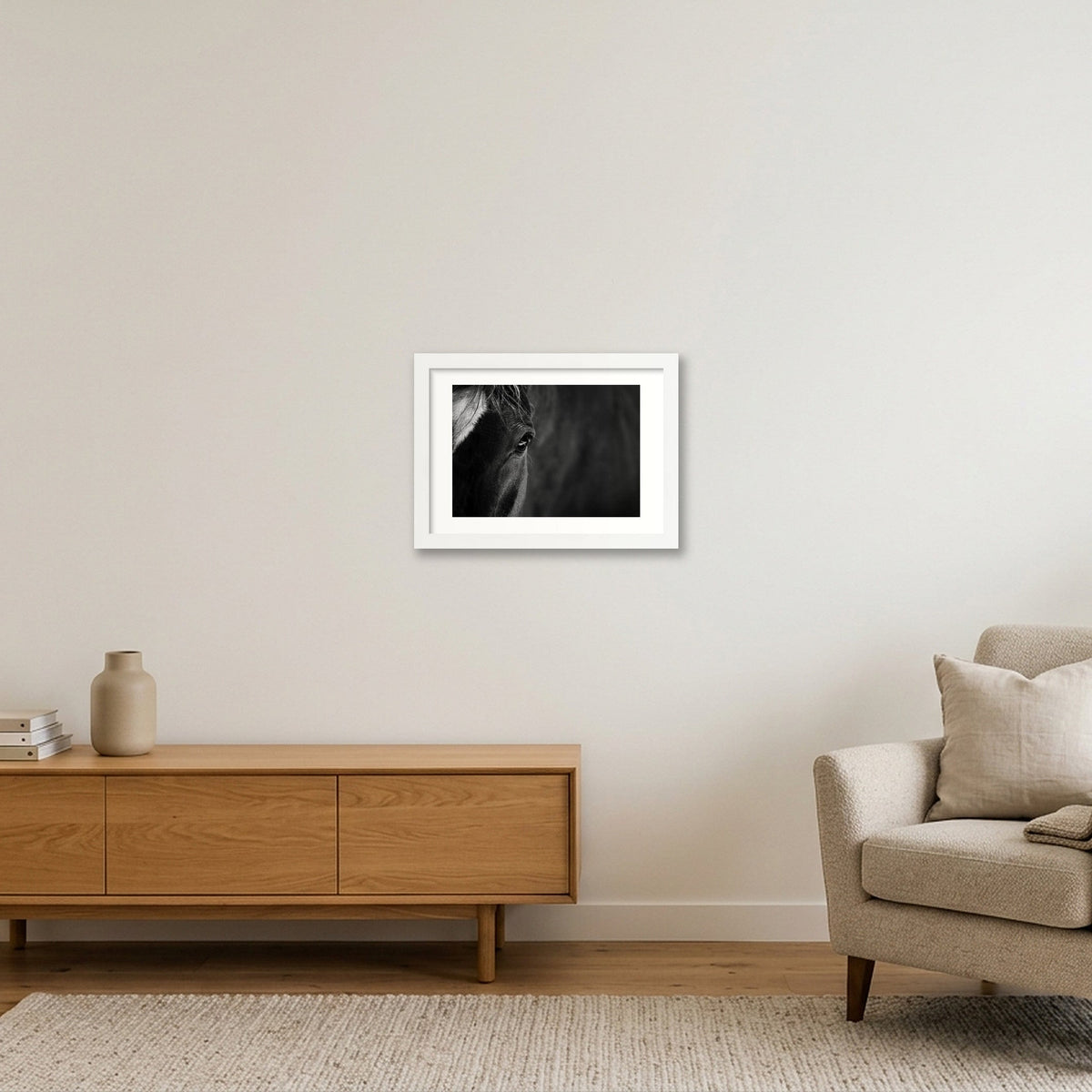 1877 — A4 (30×21cm, 12×8") White Frame