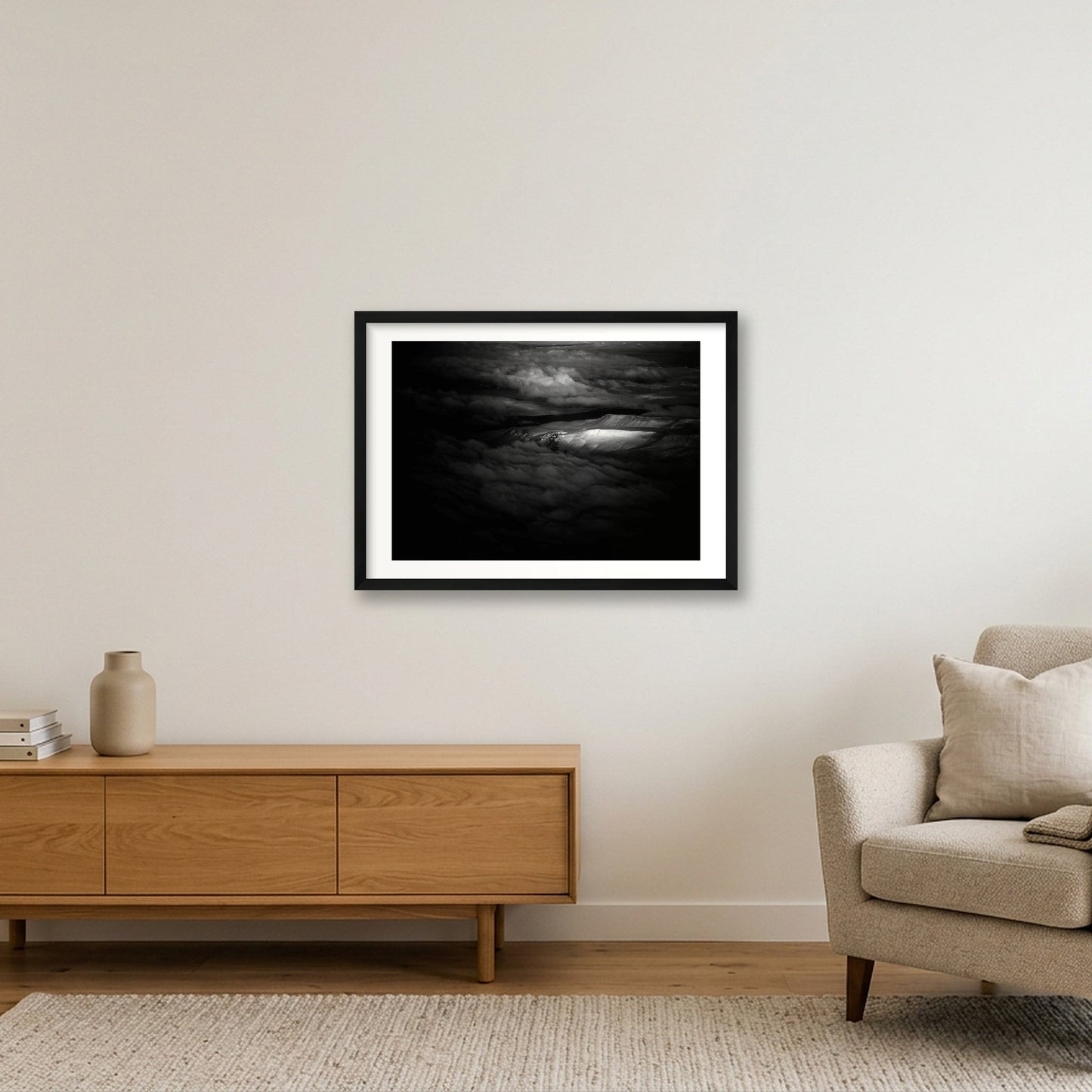 466 — 59×42cm, 23×17" Black Frame