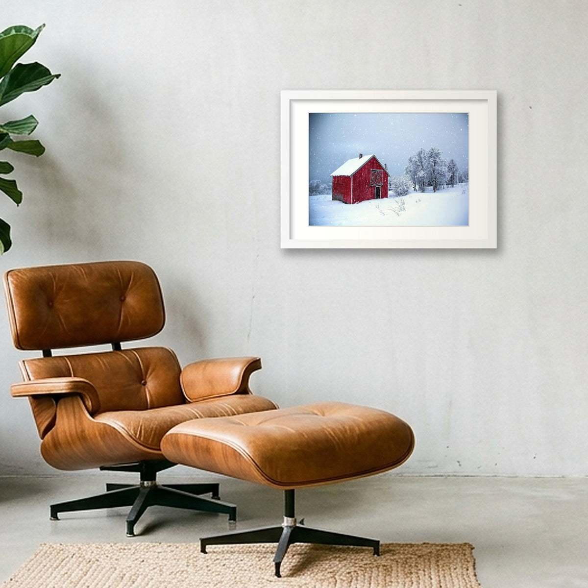 57 — A3 (42×30cm, 17×12") White Frame