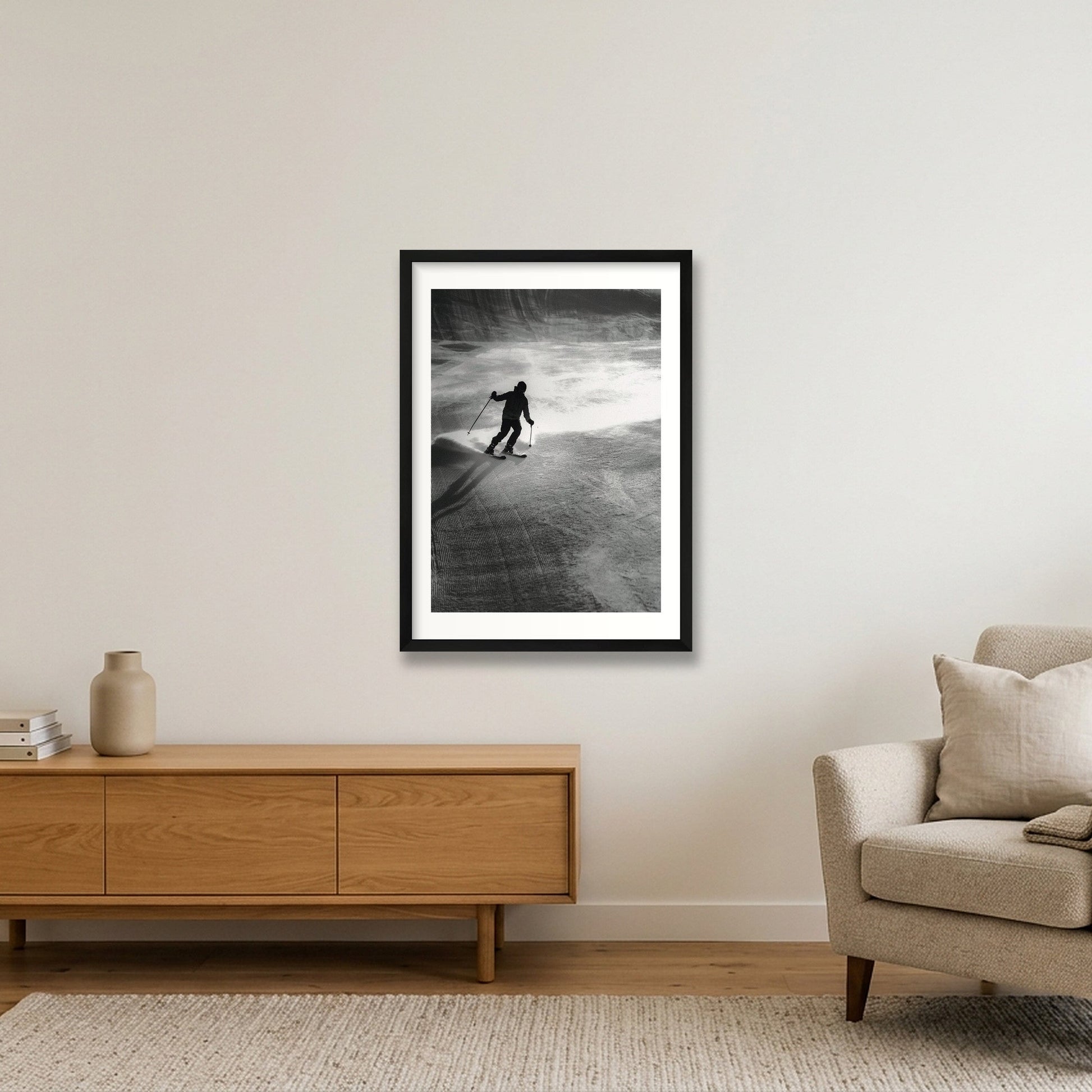 454 — 42×59cm, 17×23" Black Frame