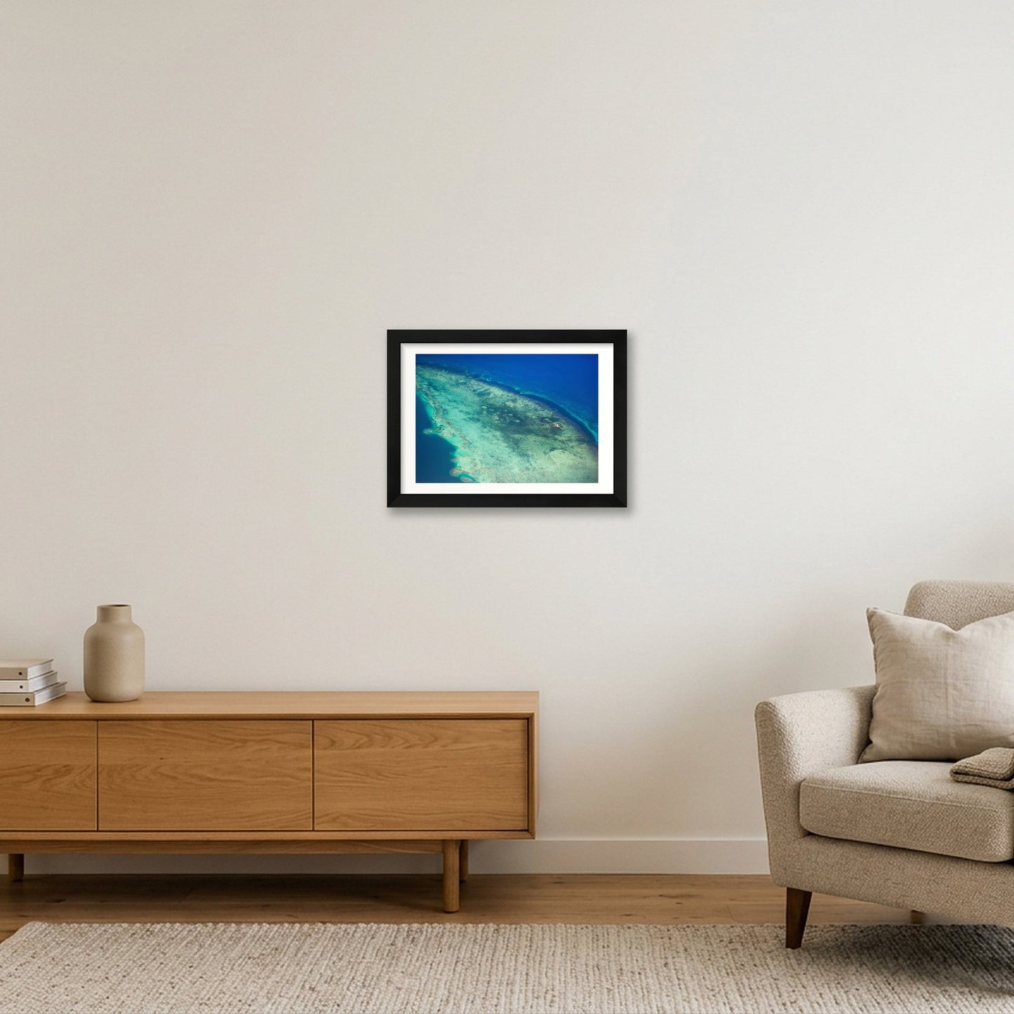 1282 — A4 (30×21cm, 12×8") Black Frame