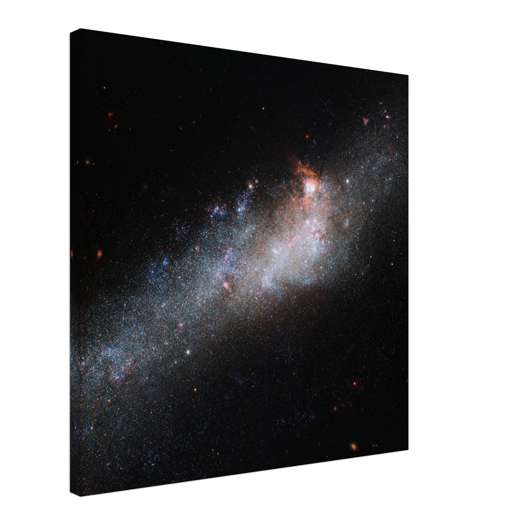 Cosmic Drift - Galactic Starfield Canvas Print – A Glimpse into the Universe's Majesty