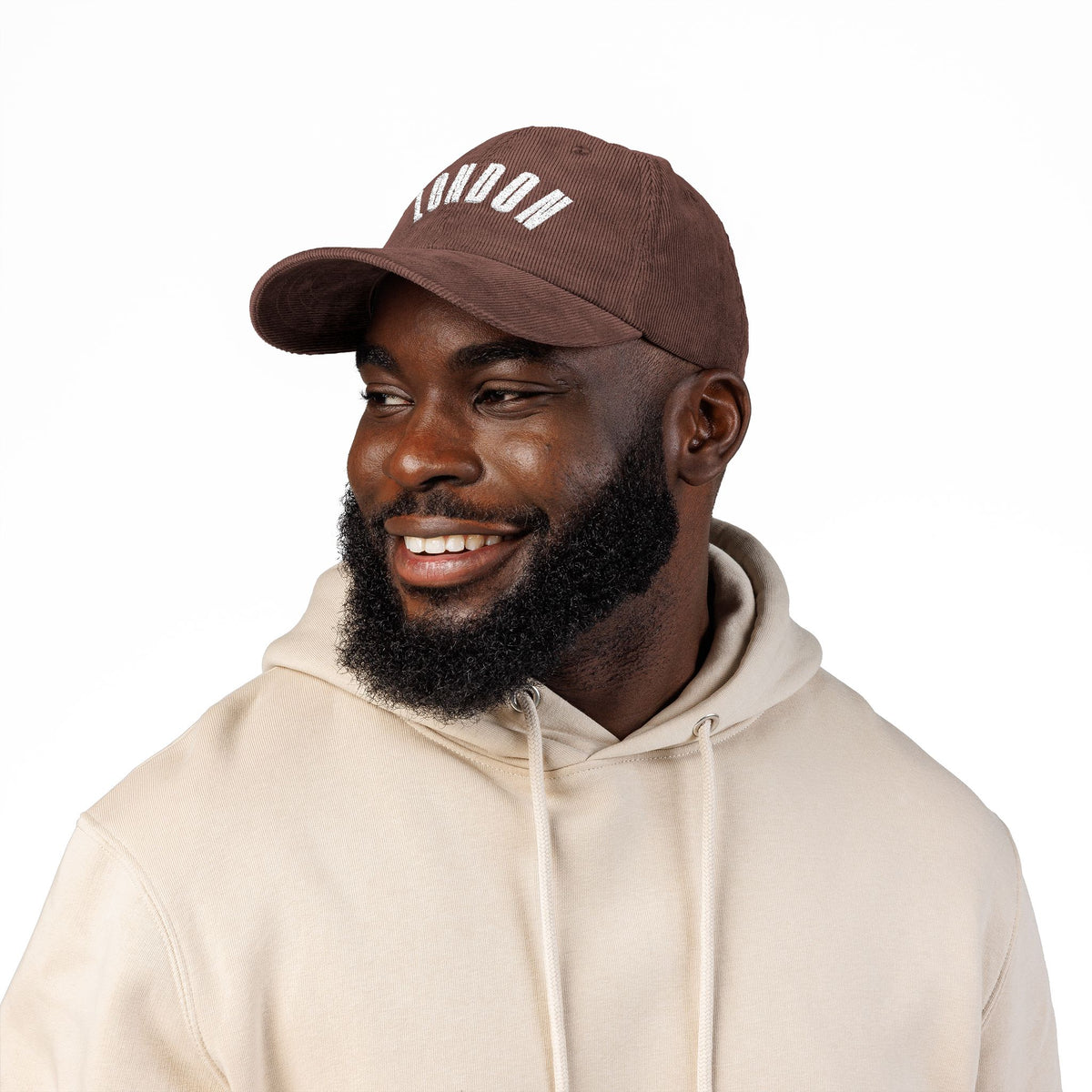 London Corduroy Cap Embroidered Vintage Dad Hat UK Travel Hat Embroidered City Cap British Style Hat Weekend Adventure Gift Adjustable Hat